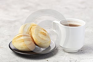 Delicious and nutritious almojabanas or pandebono, a food based on cassava flour and cheese photo