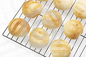 Delicious and nutritious almojabanas or pandebono photo