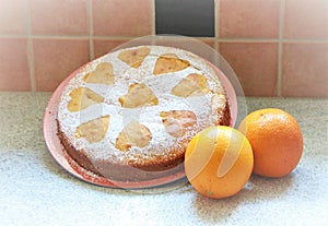 Orange cake Torta de naranja photo