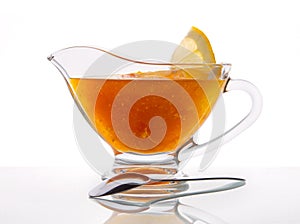 Delicious orange jam