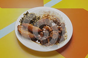 Delicious Oxtails cuisine