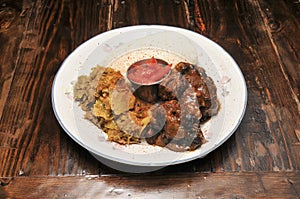 Delicious Oxtails cuisine