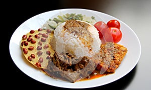 Delicious Padang Rice - Nasi Padang