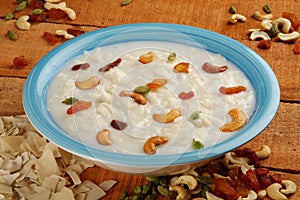 Delicious Palada payasam-a delicious dessert made with rice, milk