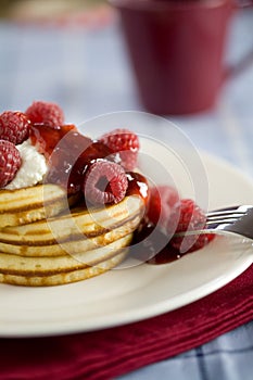 Delicious pancakes