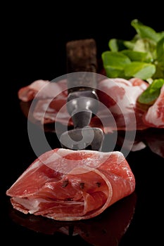 Delicious parma ham.