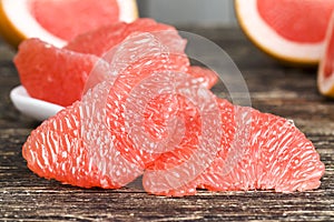 delicious pink grapefruit