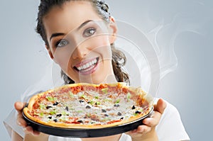 Delicious pizza