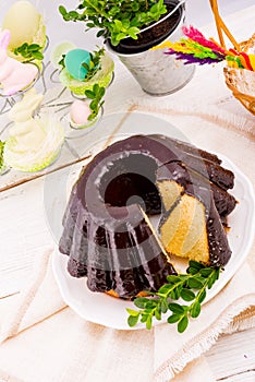 Delicious Polish Easter chocolate cake
