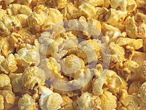 Delicious popcorn popular snack food