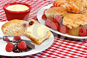 Delicious Raspberry Muffins