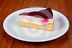 Delicious raspberry souffle