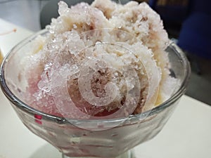 delicious red bean ice at the pempek stallÃ¯Â¿Â¼ photo