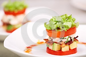 Delicious salad or appetizer