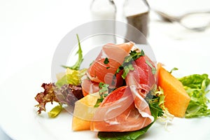 Delicious Salads as Appetizer photo