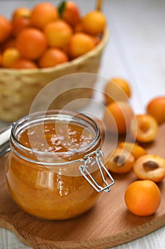 Delicious seedless plum jam can be canned at home.