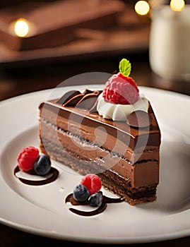 A delicious slice of chocotorta dessert