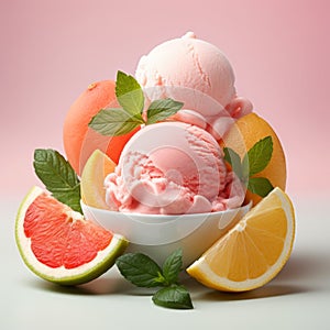 Delicious Sorbet: A Refreshing Treat With Vibrant Fruity Flavors