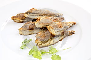 Delicious stir-fry boneless yellow croaker