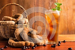 Delicious sweet drink tamarind