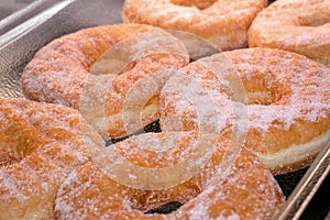 Delicious Sweet Sugar Coated Yeast Donuts