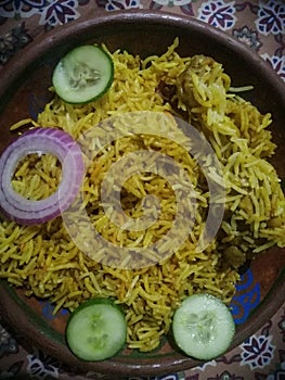 Delicious and testy sindhi Biryani ????its spicy food