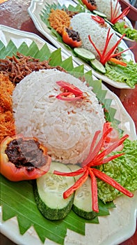 Delicious tradisional food from indonesia