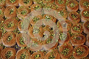 Delicious Turkish sweet baklava