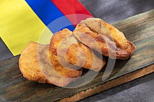 Delicious venezuelan pastelitos - Traditional andean food photo