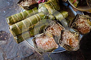 Delicious vietnamese food on Hoi An market