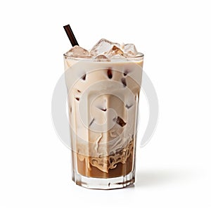 Delicious Vietnamese Iced Coffee Ice Cream Drink photo