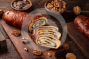 Delicious walnut rolls