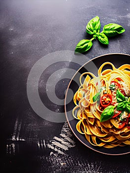 Deliciously Irresistible: A Delectable Plate of Homemade Spaghetti