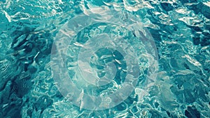 Delight in the textured surface of transparent sea water, alive with ripples and playful splashes. Ai Generated photo