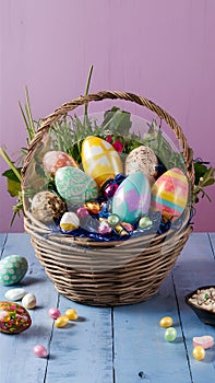 Delightful Easter delights collection overflowing with festive treats and surprises