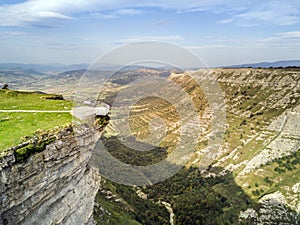 Delika Canyon with river Nervion, Alava, Spain