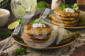 Delish potato pancakes prepare home