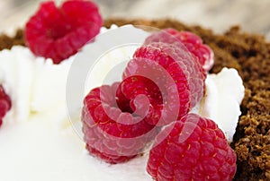 Delitious raspberry cake