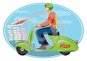 Deliver pizza