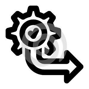 Deliverable, Release, Launch Outline Icon