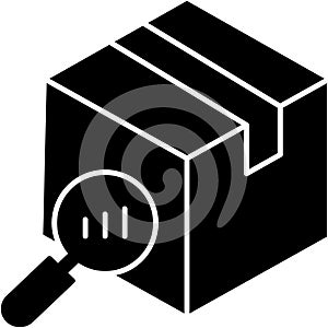 Delivery Barcode scan Vector icon which is suitable for commercial work