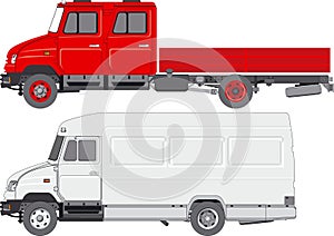 Delivery / cargo truck