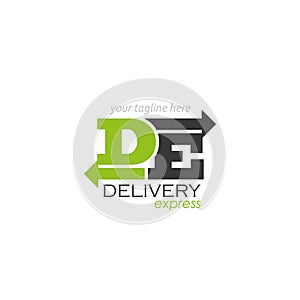 Delivery company Logo Design Template for your business.