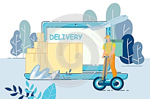 Delivery by Different Transportation Ways Service