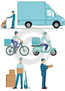 Delivery logistics, delivery couriers. Suppliers