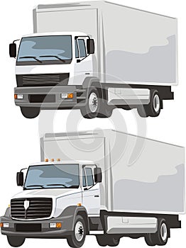 Delivery lorry