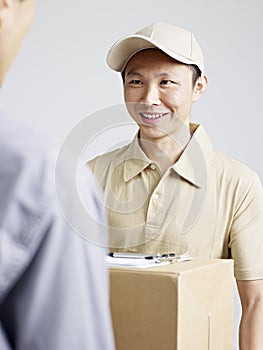 Delivery man photo