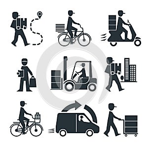 Delivery Person Freight Logistic Business Industry