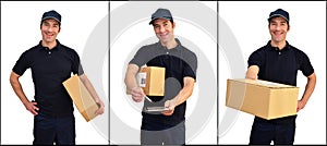 Delivery service - parcel carrier to deliver parcels and consign