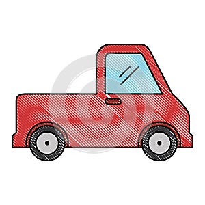 delivery service truck isolated icon